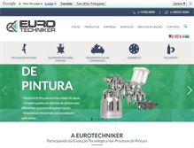 Tablet Screenshot of eurotechniker.com.br